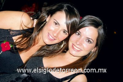 Mariana Diez y Luisa Espada.