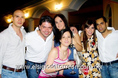 Daniel Nohra, Alejandro Mexsen, Sofía López, Paty Llama, Katia Villarreal y Roberto Ramírez.