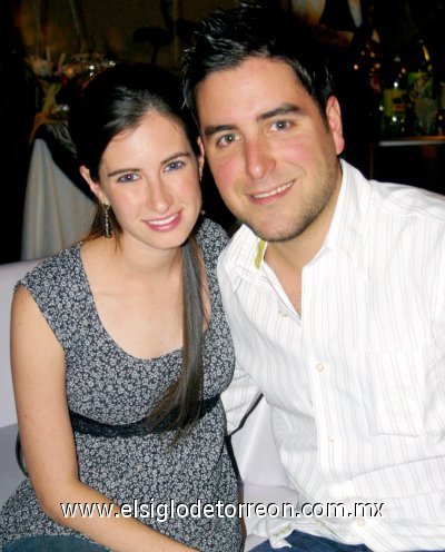 Gaby Rodríguez y Gustavo Santibáñez.