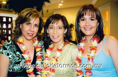 Juany A. de Allegre, Adriana P. de Allegre y Laura D. de Allegre.