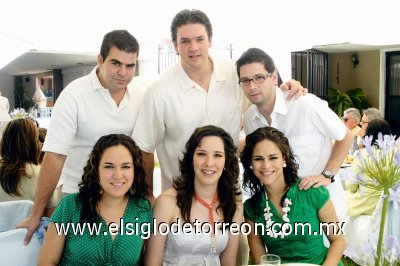 Javier Amarante Díaz Flores, Alejandro Garza Rodríguez, Mauricio Alarcón Díaz Flores, María Angélica Amarante Díaz Flores, Gaby Alarcón de Garza y Marcela Amarante Díaz Flores.