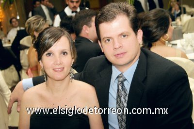 Maripily y Miguel Araluce.