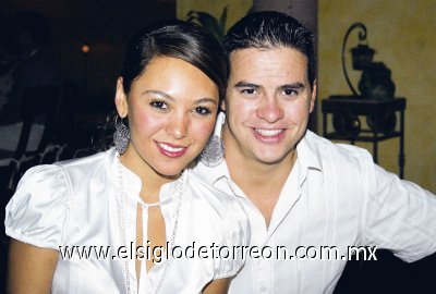 Malena Romo y Antonio Murillo.