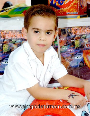 01062007
Daniel Ramos Roca, en su fiesta de cuarto cumpleaños.