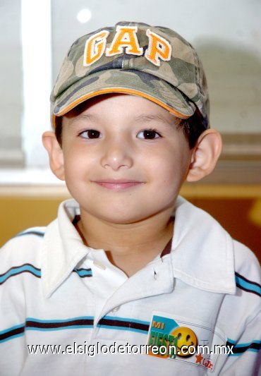 03062007
Cinco años de vida cumplió el pequeño Joel Dávila Dávila.