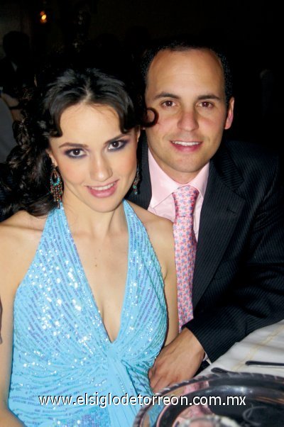 Nora Lucía González y Alfredo Fernández.