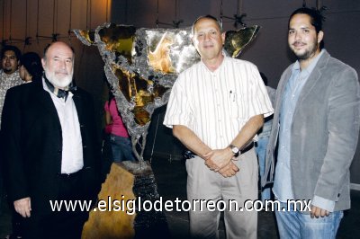 David Madero, Javier Garza y Rogelio Madero.