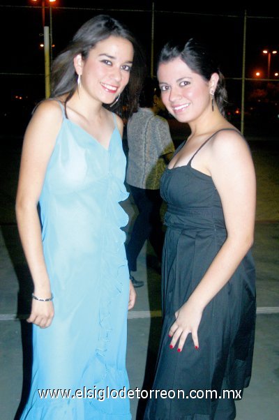 Brenda Enríquez y Laura Saucedo.