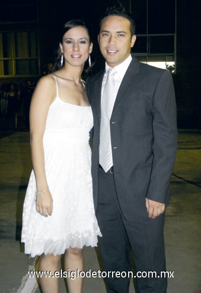 Daniela Gaytán y Ricardo Castañeda.