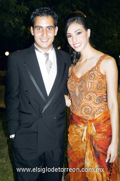 Juanjo Fernández y Daniela Arreola.