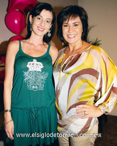 Juliana Teixeira y Claudia Araujo.