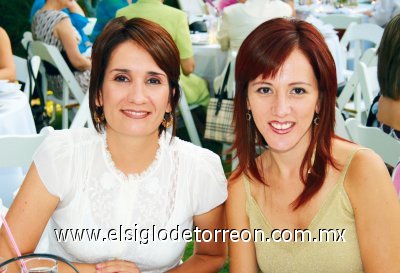 Ana García y Susana Borbolla.