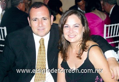 Carlos Villarreal y Cecilia Rodríguez.