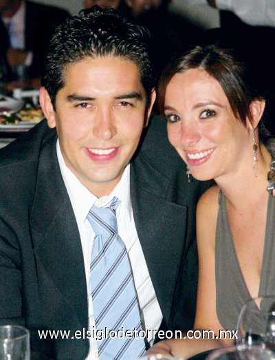 Oscar Arizpe y Rita Agüero.