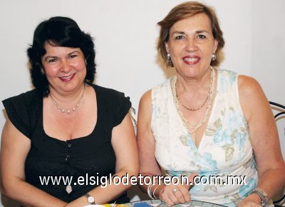 Gabriela Nava y María Luisa Dingler.