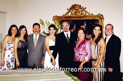 Gaby y Vero Batres González, Manuel Batres Flores, Gloria Batres González, José María Beltrán del Río Grageda, Gabriela González Valadez, Karina Batres de Backhoff y Eduardo Herrera Backhoff.