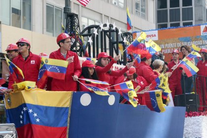 El mensaje más importante  del desfile fue la unidad del pueblo latinoamericano.