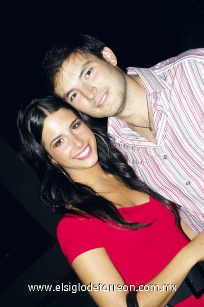 Janet Giacomán y Fernando Treviño.