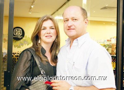 Ana Laura y Sergio De la Garza.