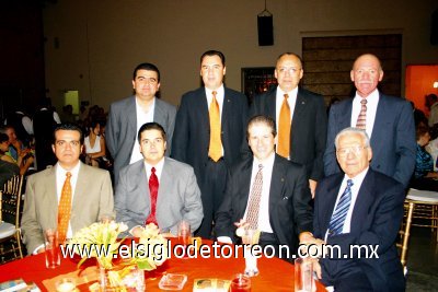 Francisco Iparrea, Oscar González, Víctor Manuel Álvarez, José Abdo Bassol, Jesús Hernández, Marco Antonio López, Fernando Carrillo y José Abdo Valencia