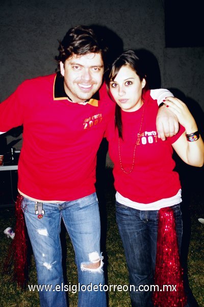 Alejandro Mexsen y Rocío Aguilar.