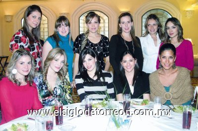 Leslie Hernández de Rocha, Paola Boehringer de Veyán, Ana Elisa Lastra de Robles, Marala Sánchez de Garza Tijerina,  Anahí Hernández, Paty Michelle de Serna, Sandra Cabrera de Bitar, Maritere Martínez, Gaby Robles de Garza, Marcela Foglio de Ruiz y Alma Cantú de Velázquez.