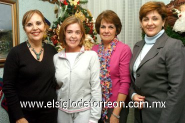 07122007
Tina Echávez, Pilar del Río, Lucía Martínez y Sarita Garibay.