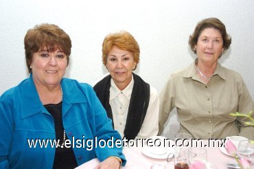 08122007
Esperanza Valdés Viesca, María Cristina Valdés Viesca y Alida Madero de Cobián.