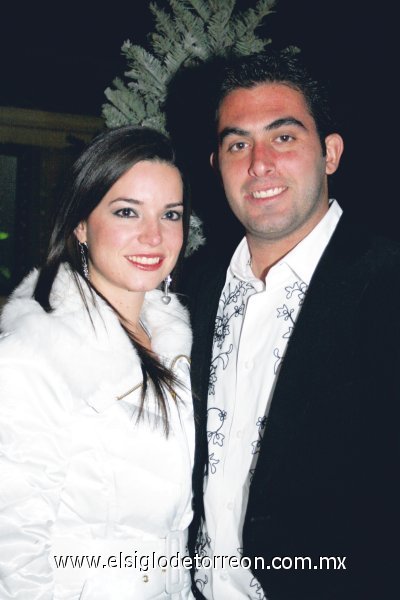 Luisa Espada y Daniel Cepeda.