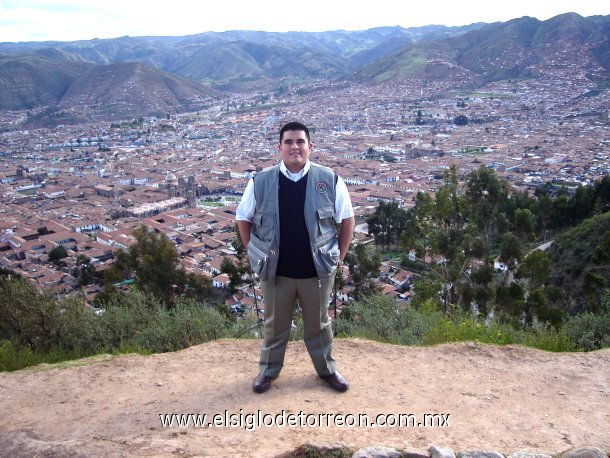 Carlos Miranda Lópezen una foto tomada en enero de 2007 en la ciudad de Cusco, Perú