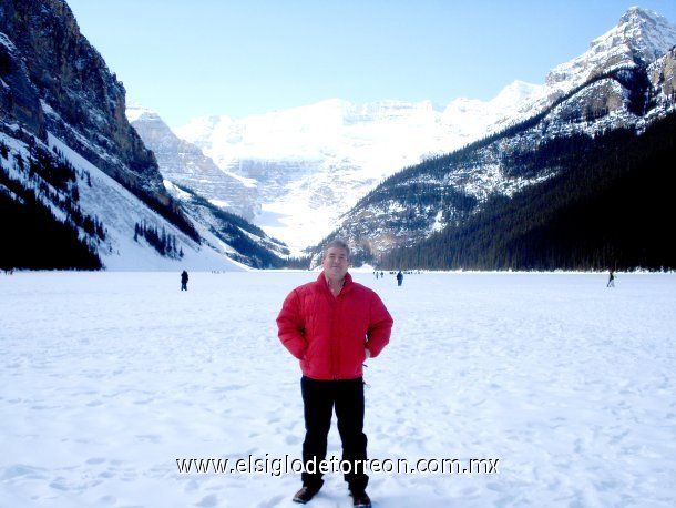 Blas Perez Solis en Lake Louise, Alberta