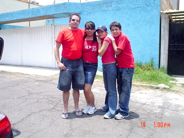 familia espinosa lee mexico d.f. coyoacan julio 2007