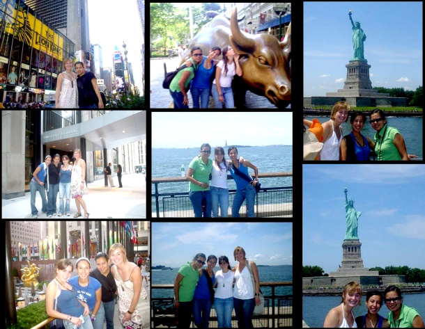 Natalia Hernandez, Cinthia Murrillo y Rocio Aguero. New York. Verano 2007