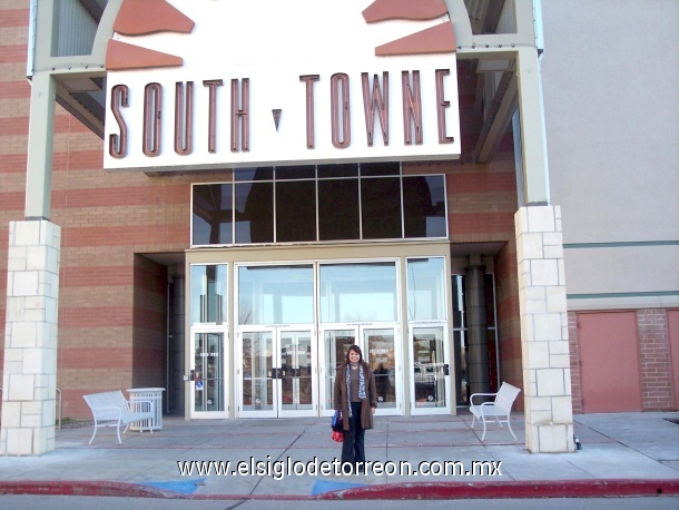 Paola Limones de Strickland visitando south town, Utah, a 20 minutos de Salt Lake city.