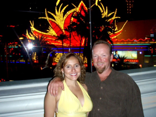 Ana Cristina Moreno y David King  en Las Vegas Mayo 2008