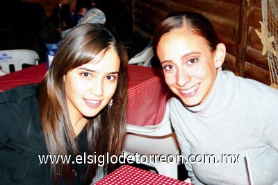 Mariana Díaz de León y Pamela González.