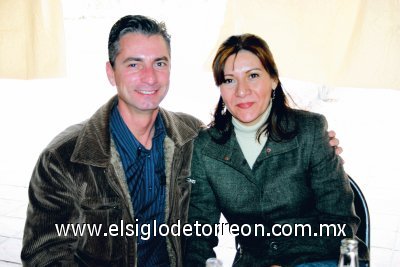 Guido y Claudia Canedo.