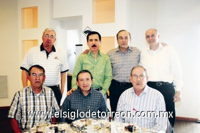 José Castillo Gutiérrez, Jesús de Lara, Arturo Giacomán, Hugo García, Ramón García de la Cruz, Jorge Guajardo y Alberto Giacomán.