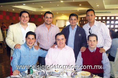 Sembradores Amigos del Desierto; Fernando González, Roberto Kuri, Severino González, Pepe Jacaman, Enrique Mery, Miguel Mery y Cesar Pérez.