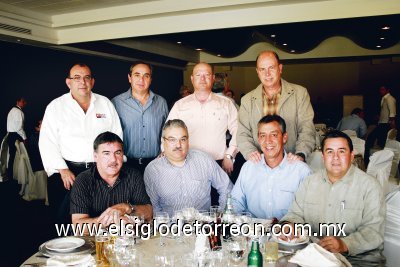 Sembradores Laguna; Alejandro Diez, Héctor Villarreal, Alfonso Campa, Eduardo Diez, Luis Garza, Salvador Sánchez, Roberto García y Javier Ramos.