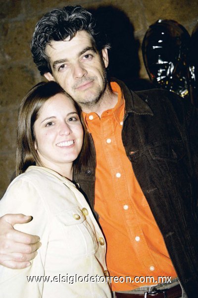 Valeria y Rodrigo González.