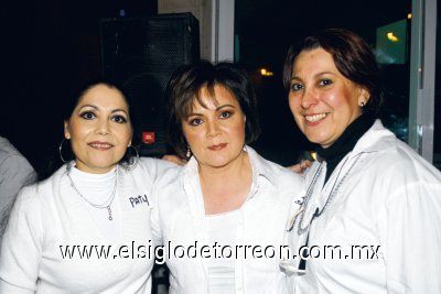 Paty Nájera, Graciela Jaymi y Alicia Samper