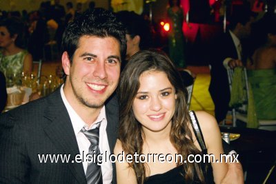 Carlos Mijares y Cristina Escalante.