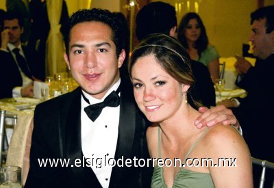 Edgardo Muñoz y Claudia Escobar.