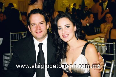 Adrián Díaz y Tanya Meléndez.