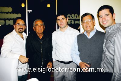 Fernando Foglio Licón, Fernando Foglio M., Miguel Ruiz, Miguel H. Ruiz y Humberto Ruiz.