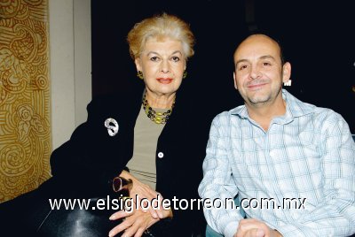 María Estela de la Parra y Sergio Pérez Corella.