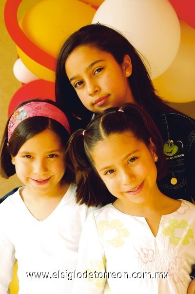 Alicia, Isabel y Marijose Ojeda.