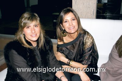 Marcela Salas de Boehringer y Susana San Miguel González.