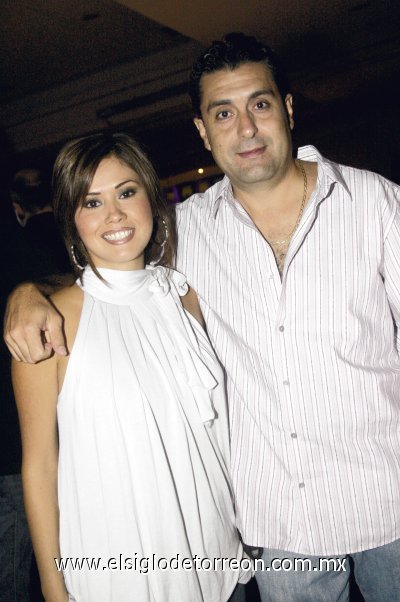 Massiel Manzanera y Eduardo Anaya.